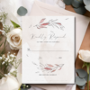 Blush Foliage Wedding RSVP