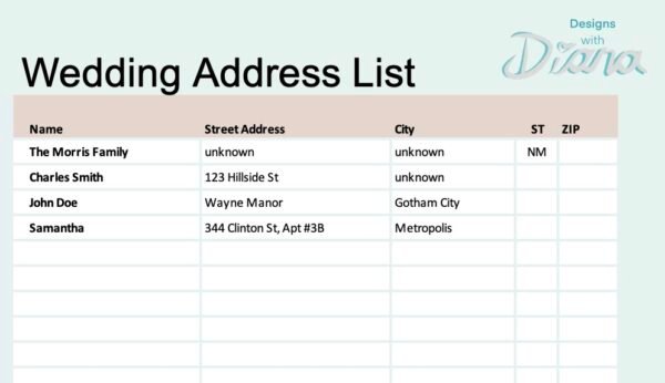 Screenshot Rustic Ivory & Blue Wedding Invite