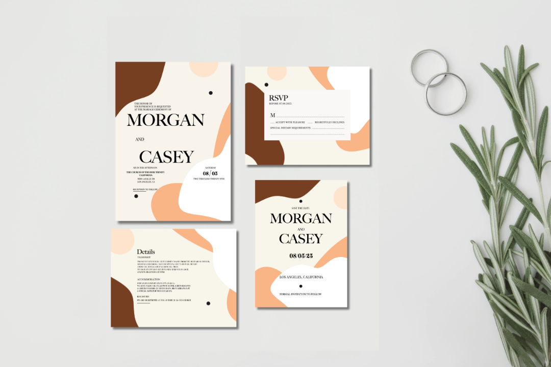 Auburn Wedding Suite Mockup