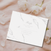 Elegant Floral Wedding RSVP Mockup Elegant Floral Wedding RSVP Mockup