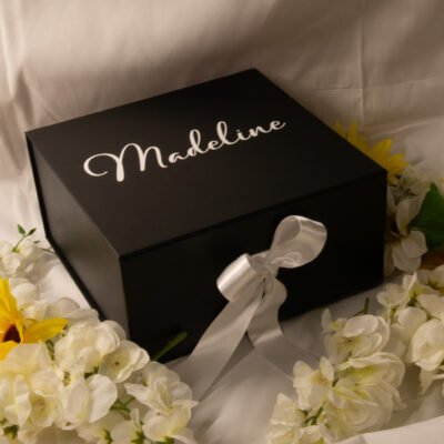 Black and white Bridesmaid box