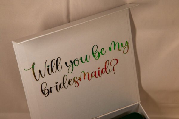 Green Bridesmaid box