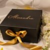 gold and black Bridesmaid box